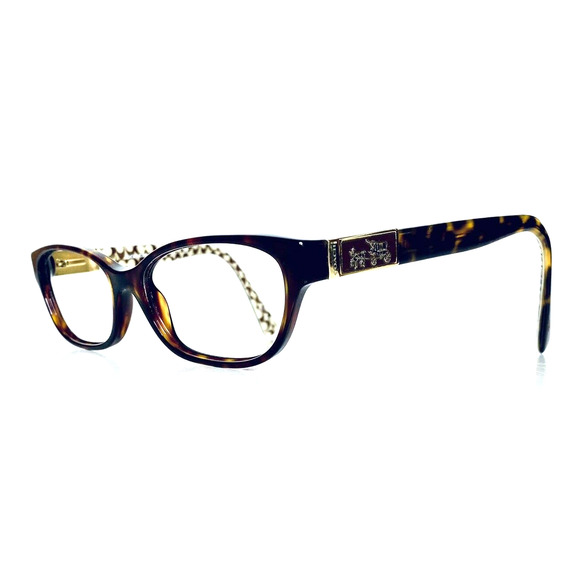 VTG Coach Tortoise Frames Logo Glasses - Picture 1 of 12